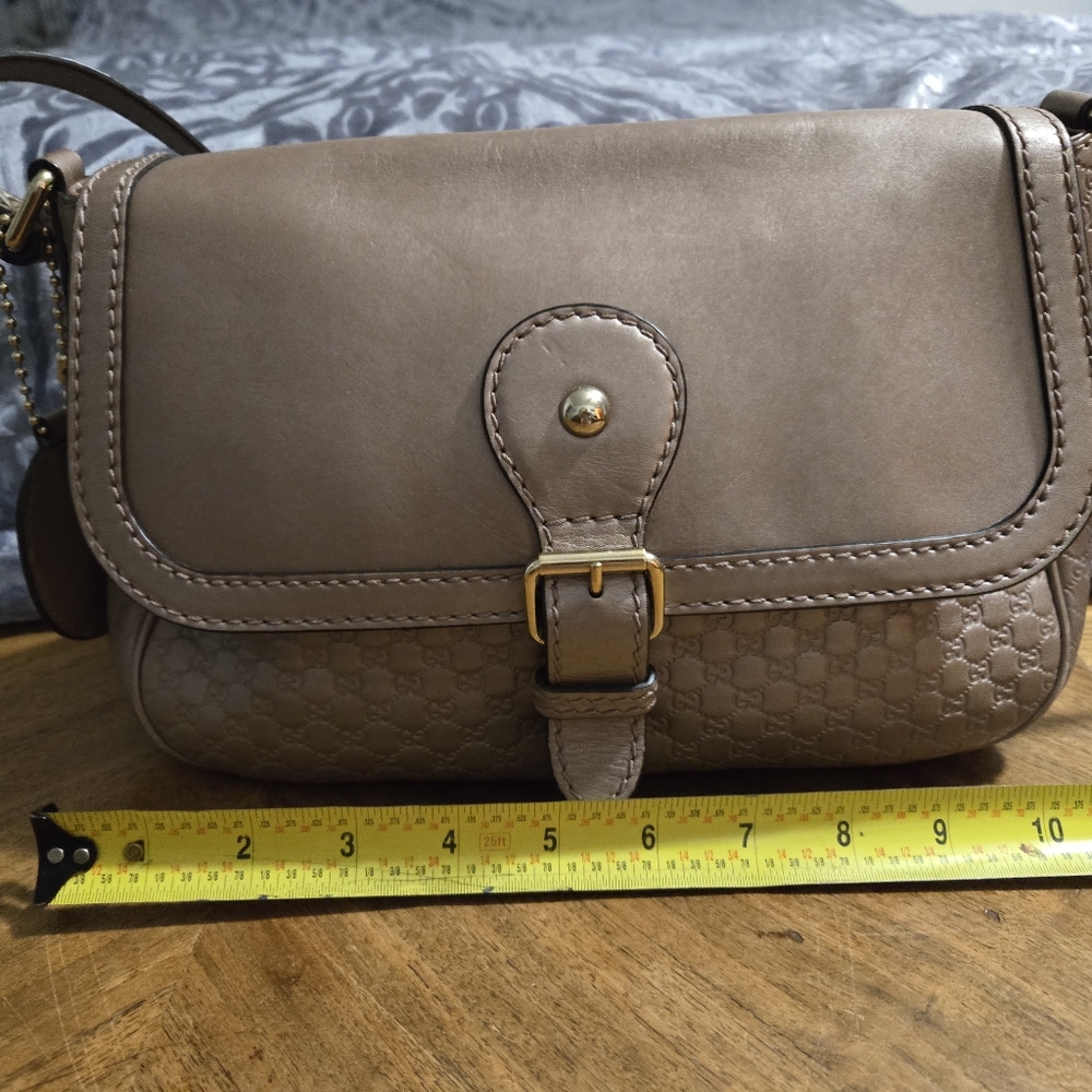 Gucci Metallic Blush Crossbody Bag - Picture 12 of 14